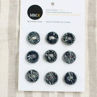 Handmade Ceramic Buttons | Round