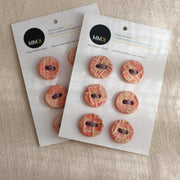 Handmade Ceramic Buttons | Medium