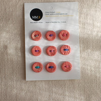 Handmade Ceramic Buttons | Round