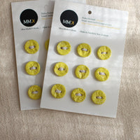 Handmade Ceramic Buttons | Round
