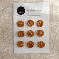 Handmade Ceramic Buttons | Round