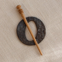 Handmade Ceramic Shawl Pin