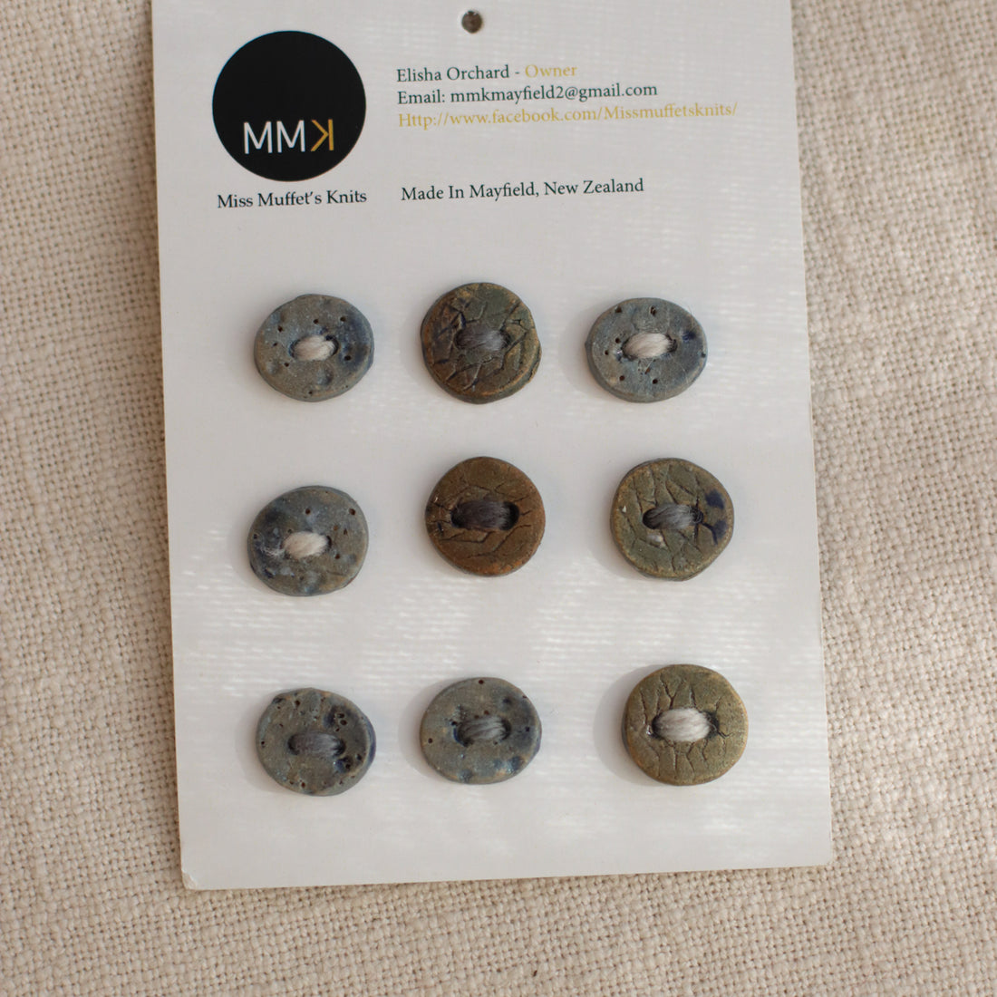 Handmade Ceramic Buttons | Mini Mix Sheets