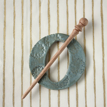 Handmade Ceramic Shawl Pin