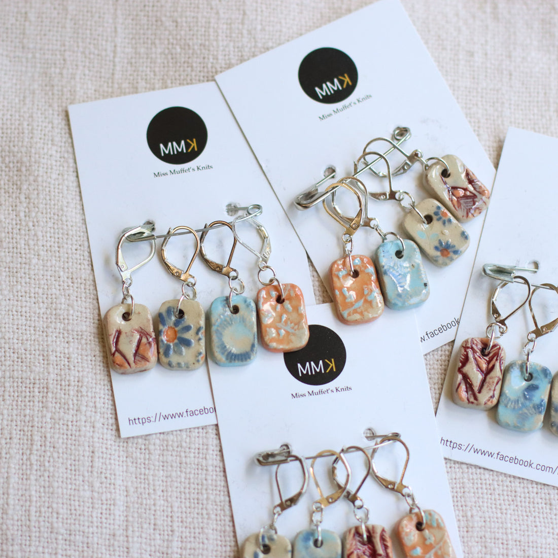 Handmade Stitch Markers | Mixed Set of 4
