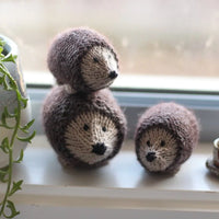 Little Oddment Hedgehog Knitting Kit | Organic