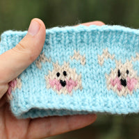Marshmallow Bunny Mug Cosy | Complete Knitting Kit