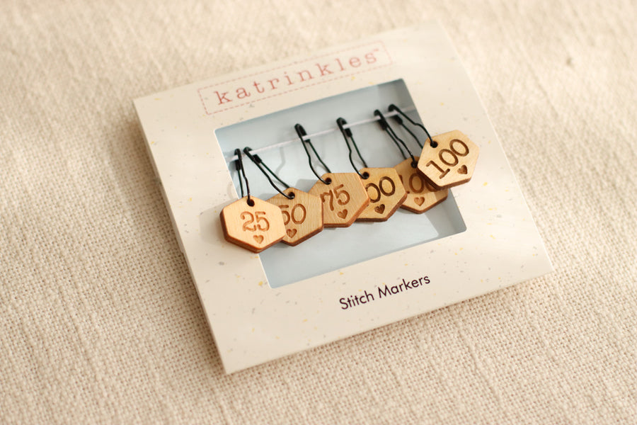 Cast On Counting Stitch Markers | Set of 6