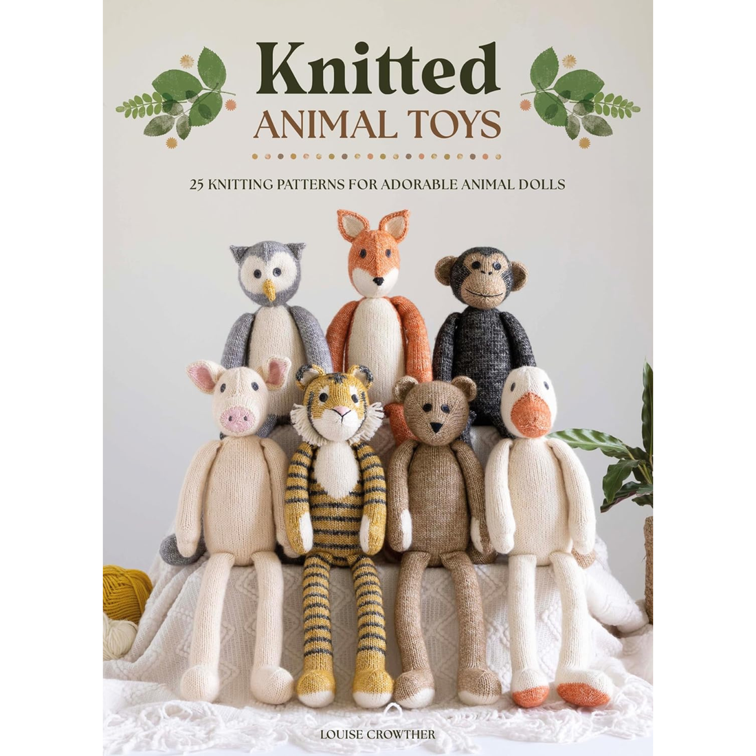 Knitted Animal Toys by Louise Crowther