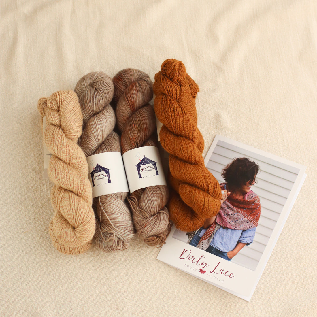 Dirty Lace Shawl by Libby Jonson | Knitting Kit