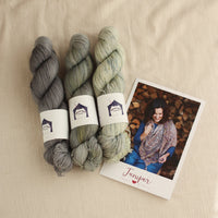 Juniper Shawl by Libby Jonson | Knitting Kit