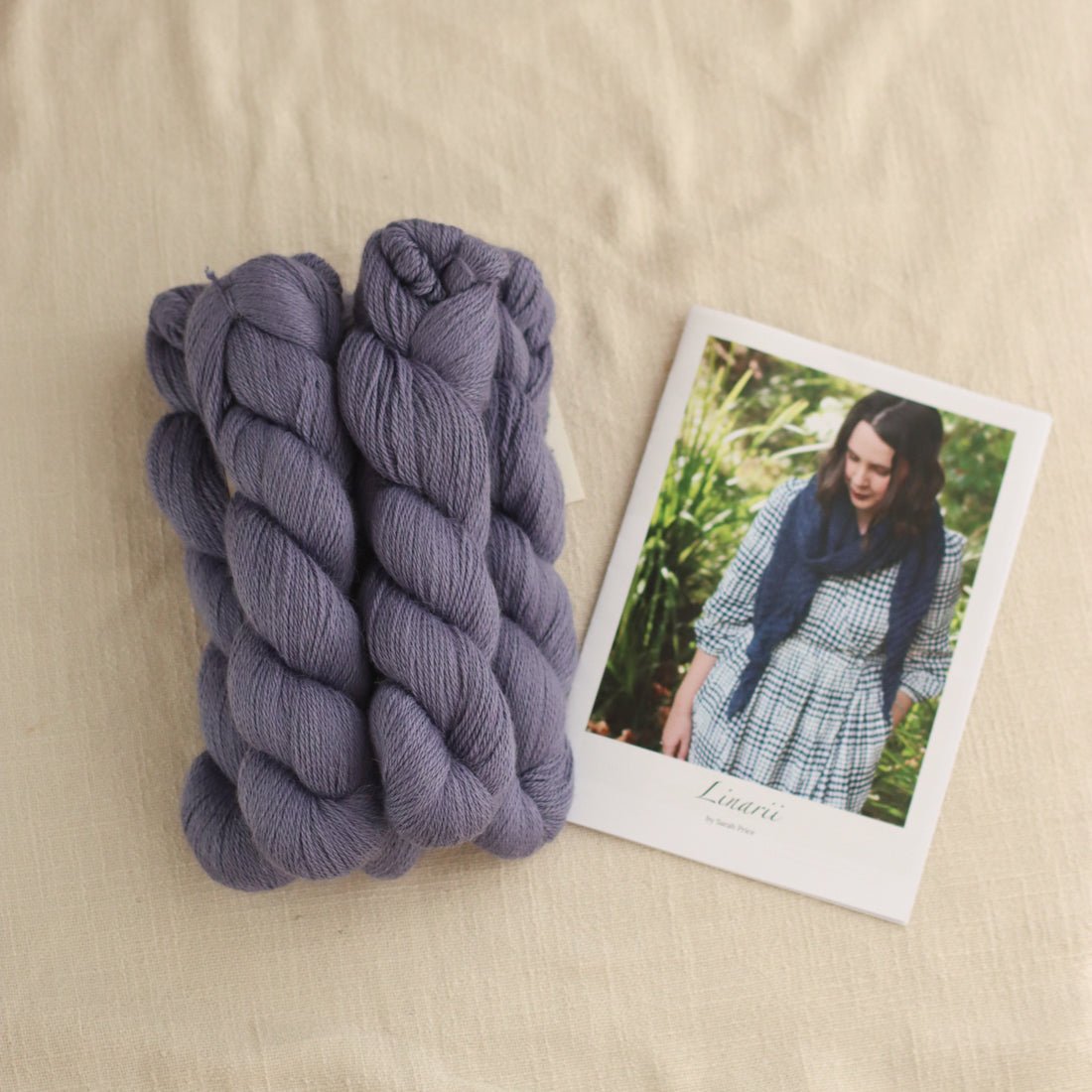 Linarii Shawl | Baby Alpaca Silk Kit