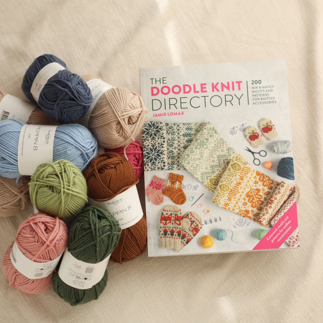Doodle Knit Directory Colourwork Kit | Colour Pop