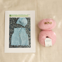 Liberty Vest and Hat by Lisa F Design | Organic Wool Knitting Kit