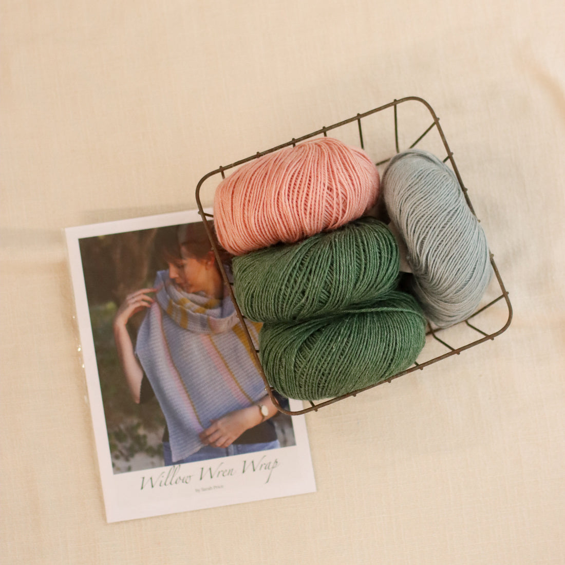 Willow Wren Wrap | Complete Knitting Kit