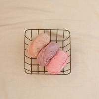 Knitted Washcloth Organic Cotton Bundle | Pinks