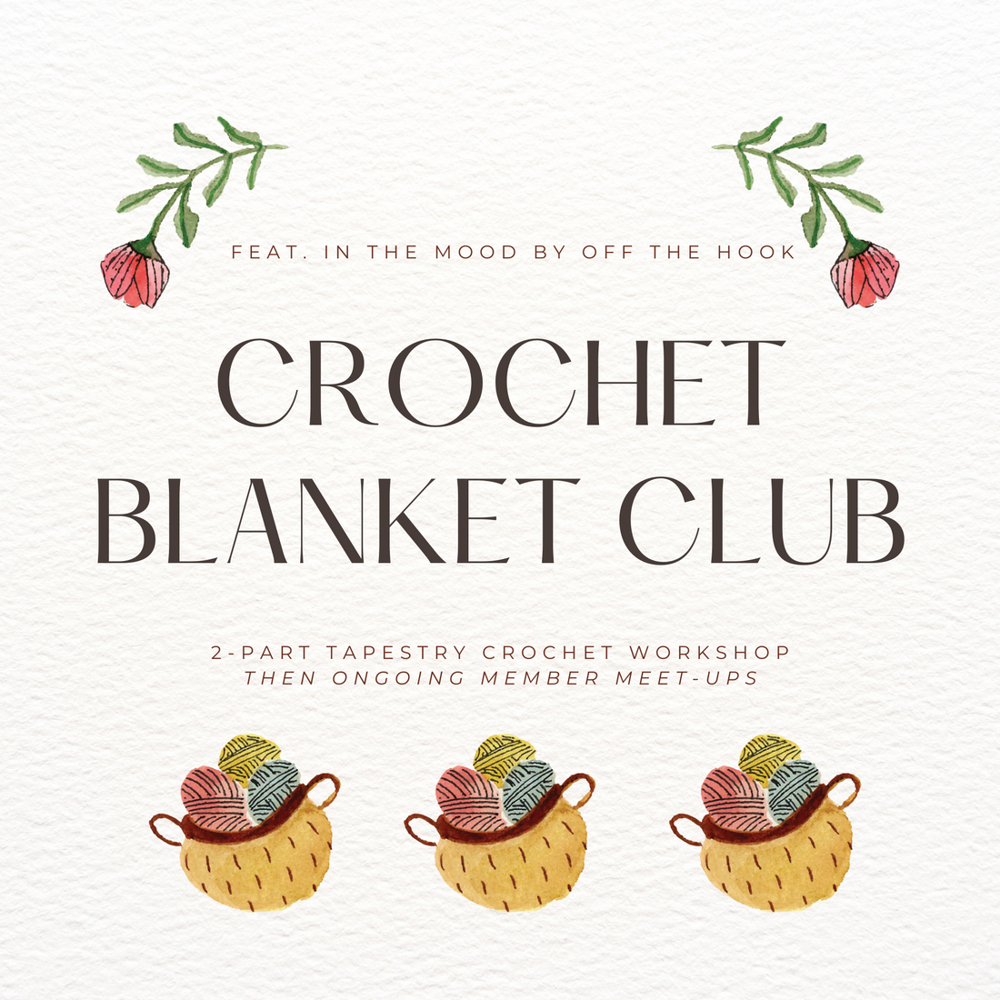 Tapestry Crochet Blanket | 2-Part Workshop