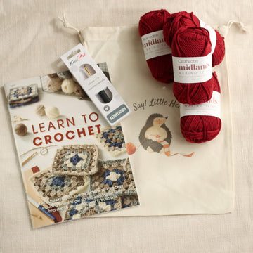 Learn to Crochet Kit | Beginner's Project Pack