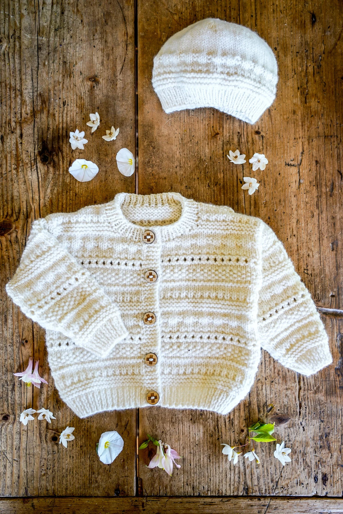 Lowen Cardi and Hat by Lisa F Design | Printed Pattern