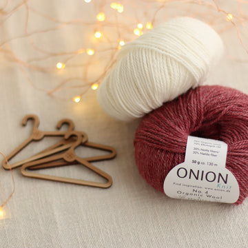 Mini Jumper (Sweater) Ornaments | Complete Knitting Kit