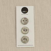 Handmade Ceramic Buttons | Medium Set of 3