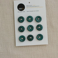 Handmade Ceramic Buttons | Round