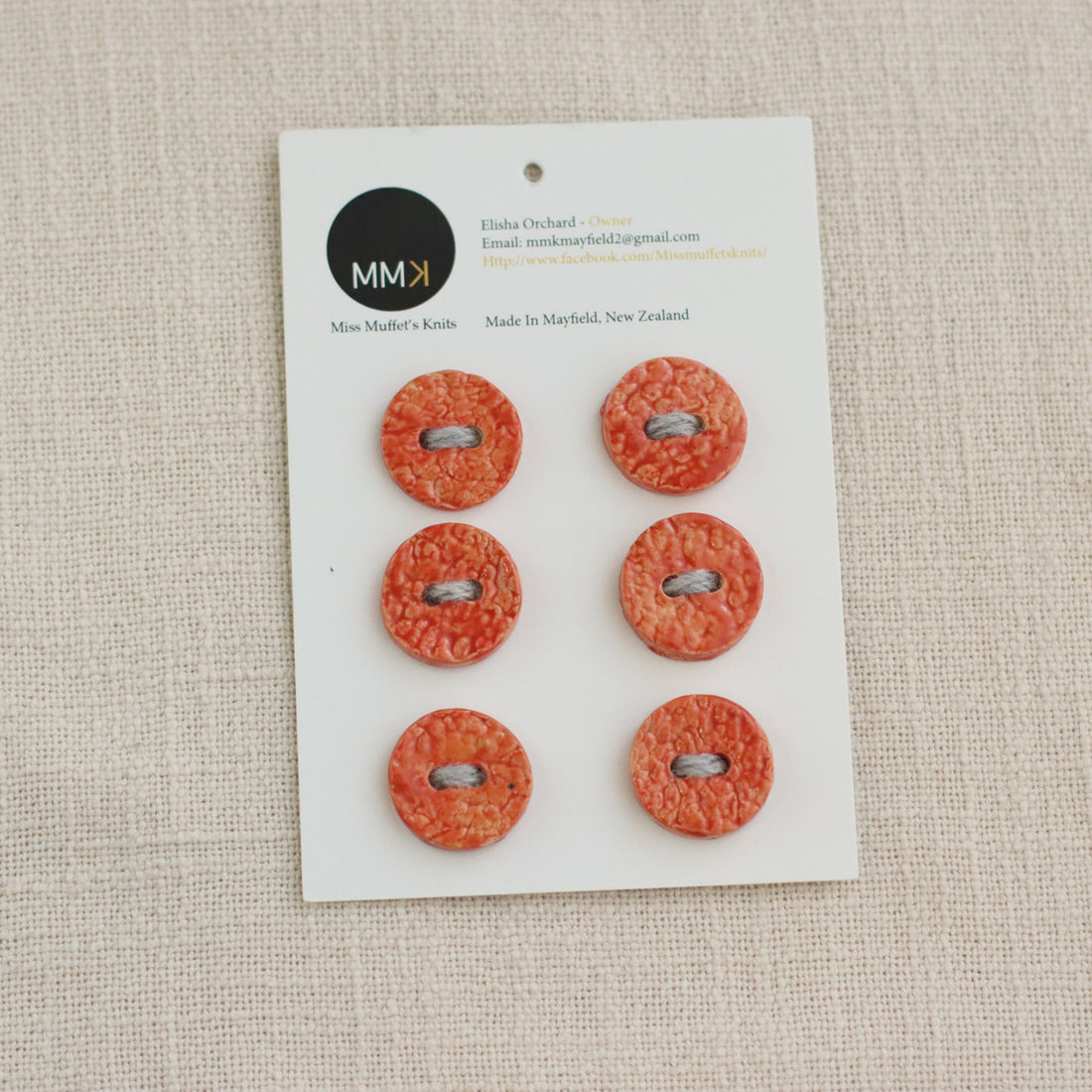 Handmade Ceramic Buttons | Medium