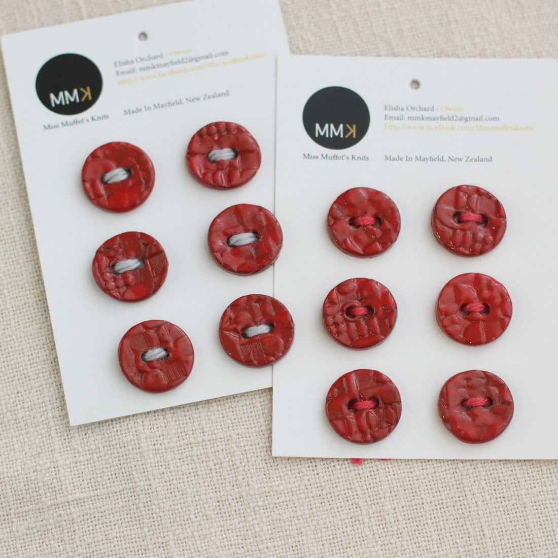 Handmade Ceramic Buttons | Medium