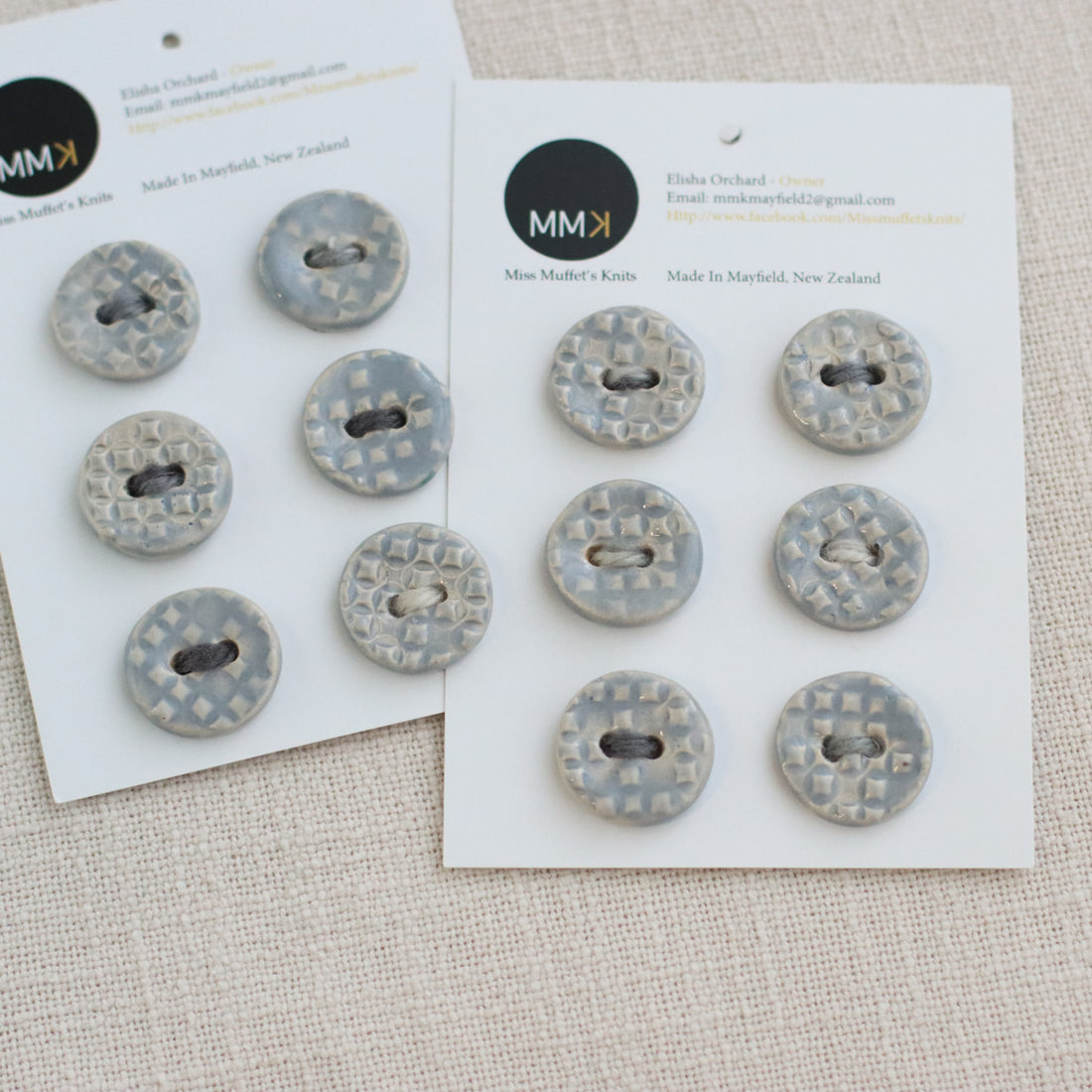 Handmade Ceramic Buttons | Medium