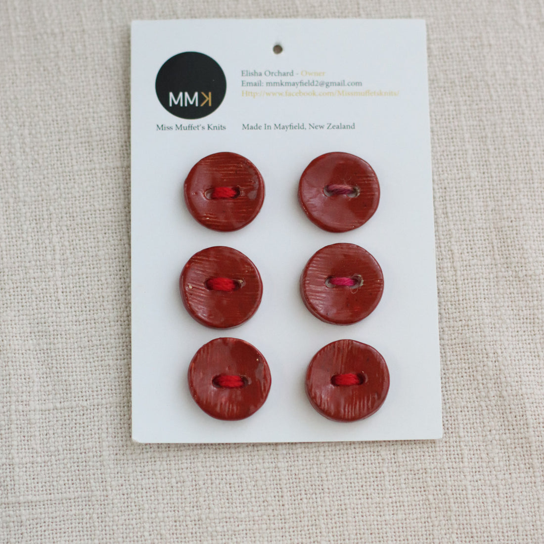 Handmade Ceramic Buttons | Medium