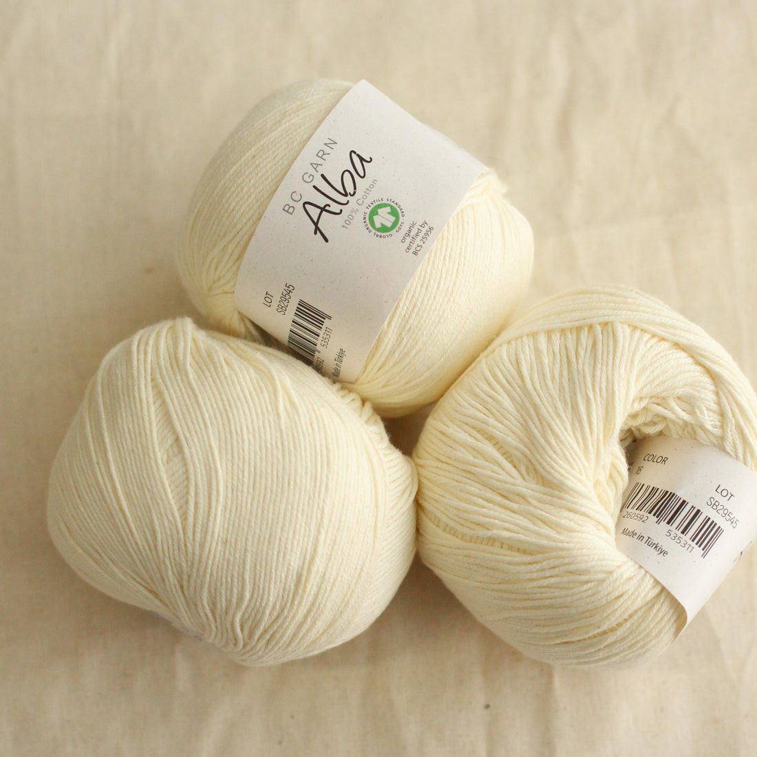 Alba Organic Cotton | 4ply/Fingering