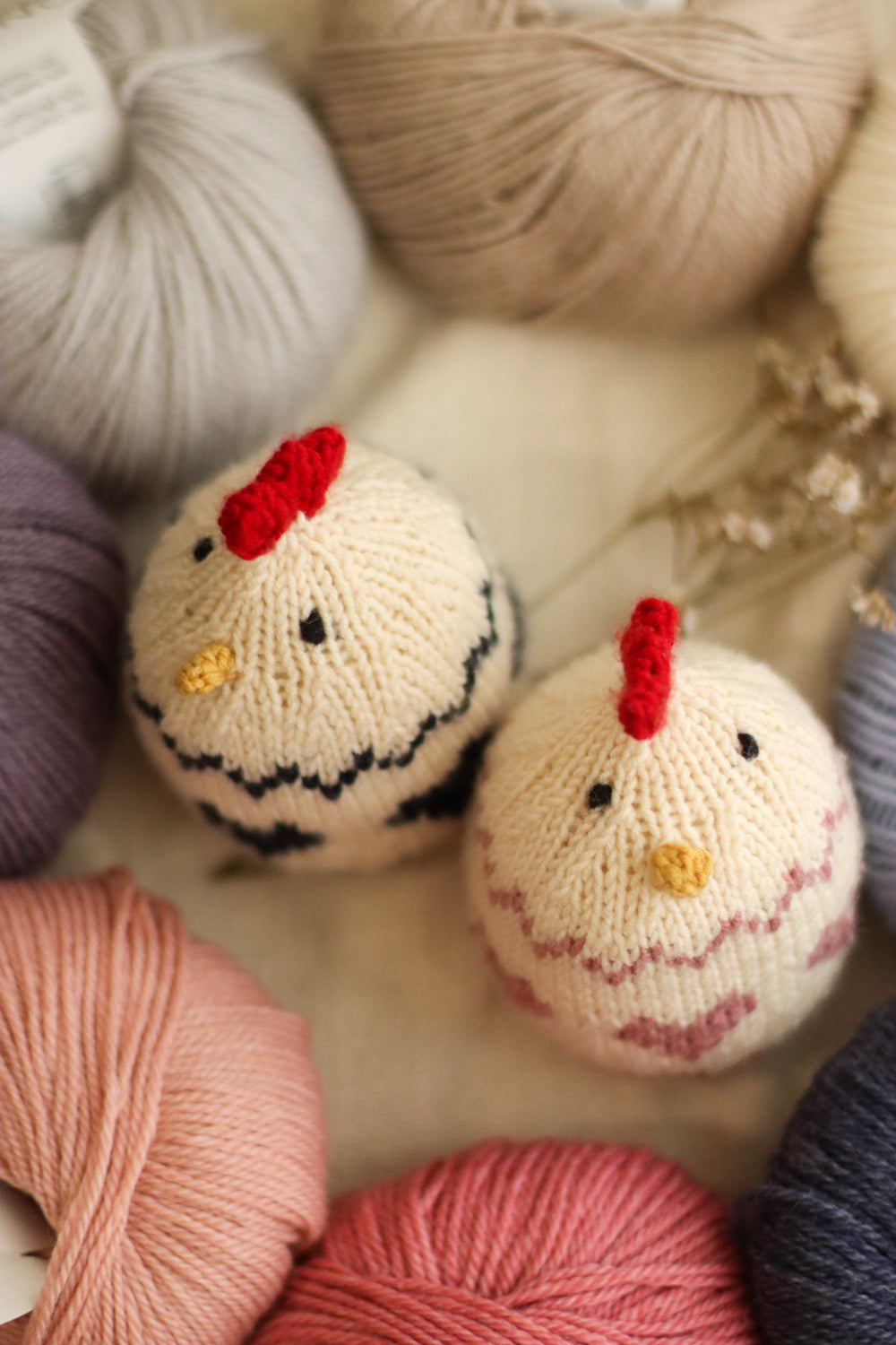 Peckish (the little hen) | Complete Knitting Kit