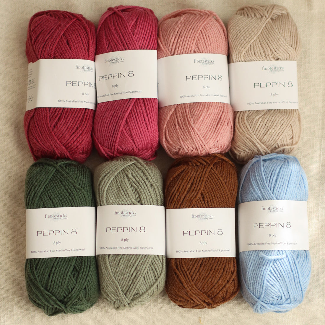 Peppin 8 Pure Merino | 8ply DK