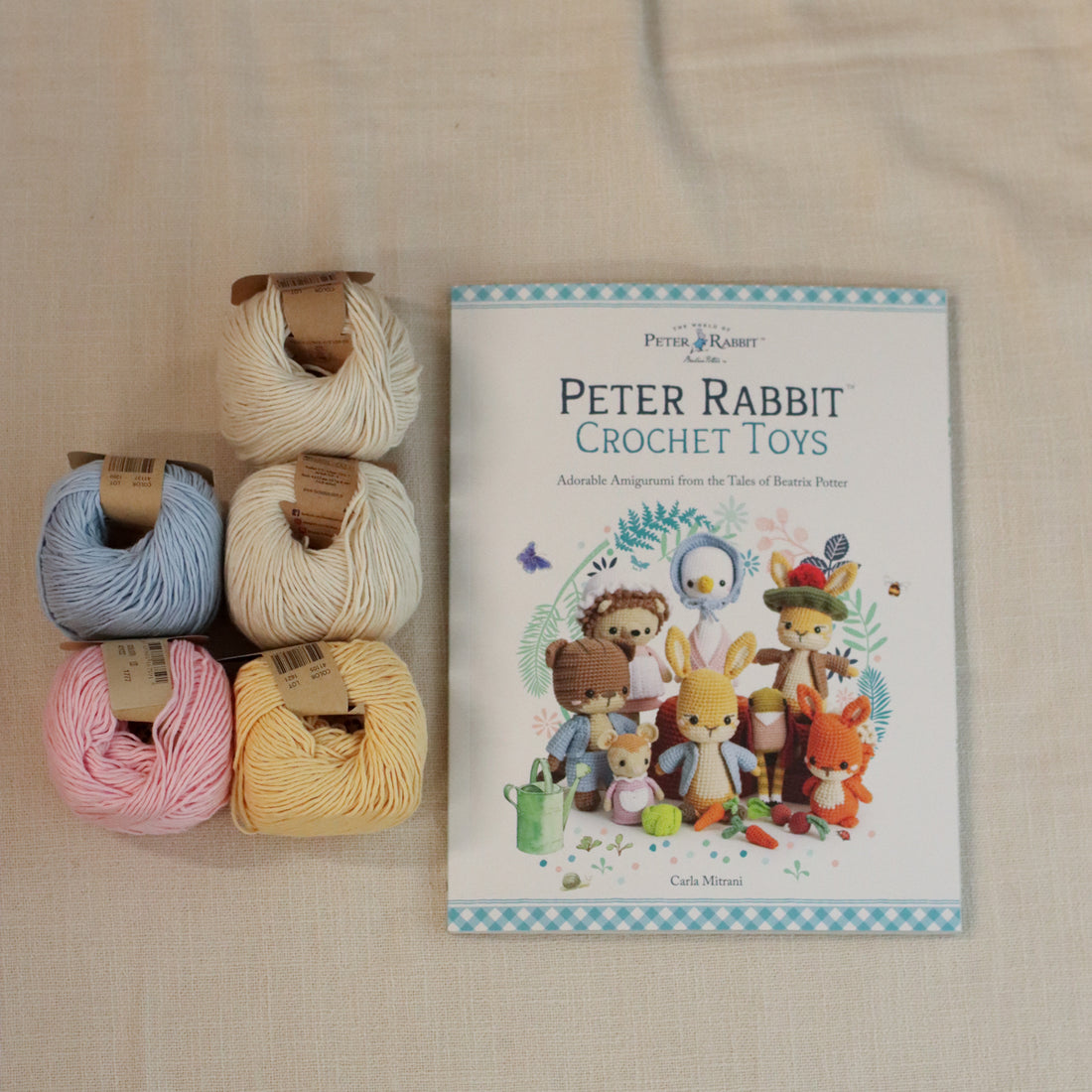 Jemima Puddleduck | Crochet Book + Supply Kit