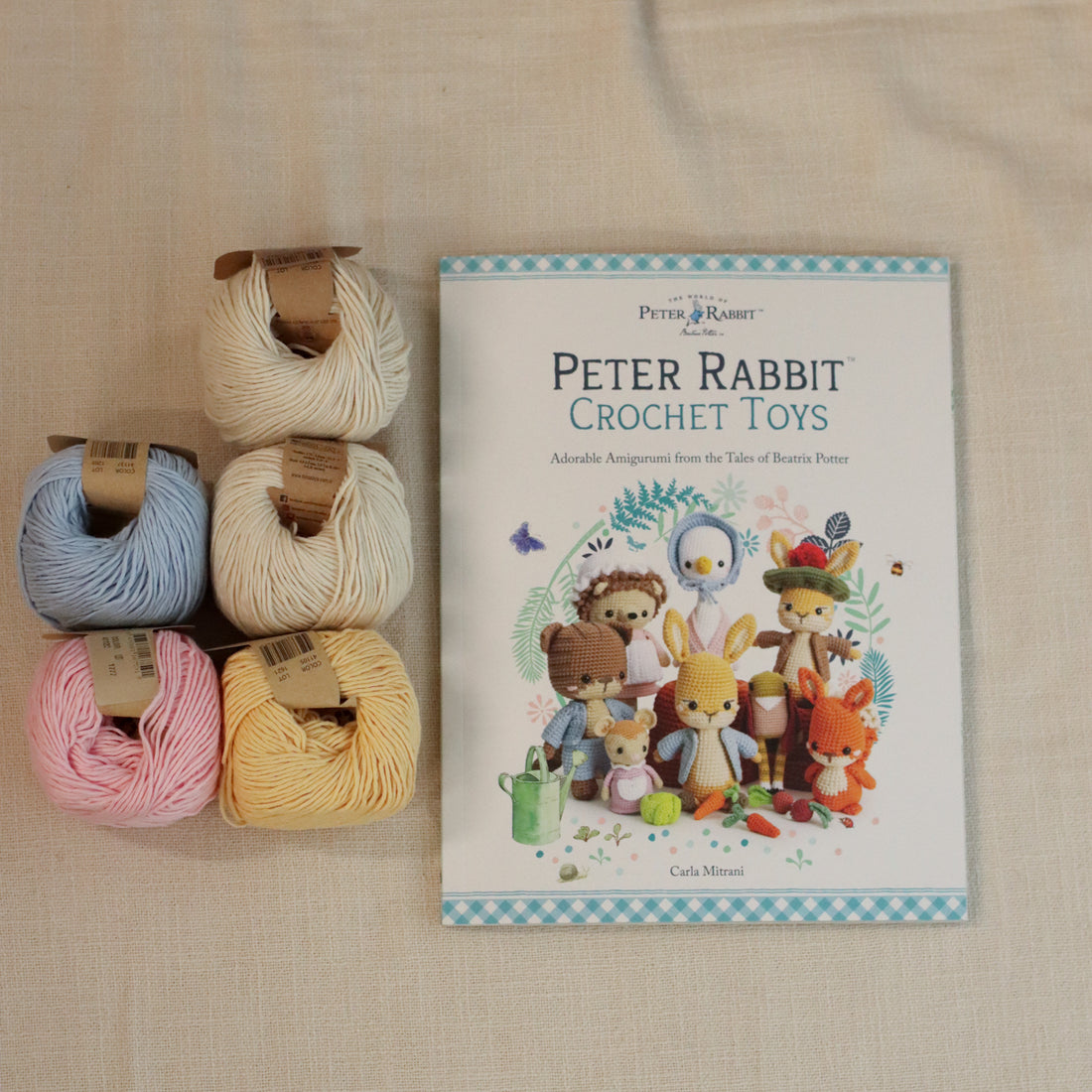 Jemima Puddleduck | Crochet Book + Supply Kit