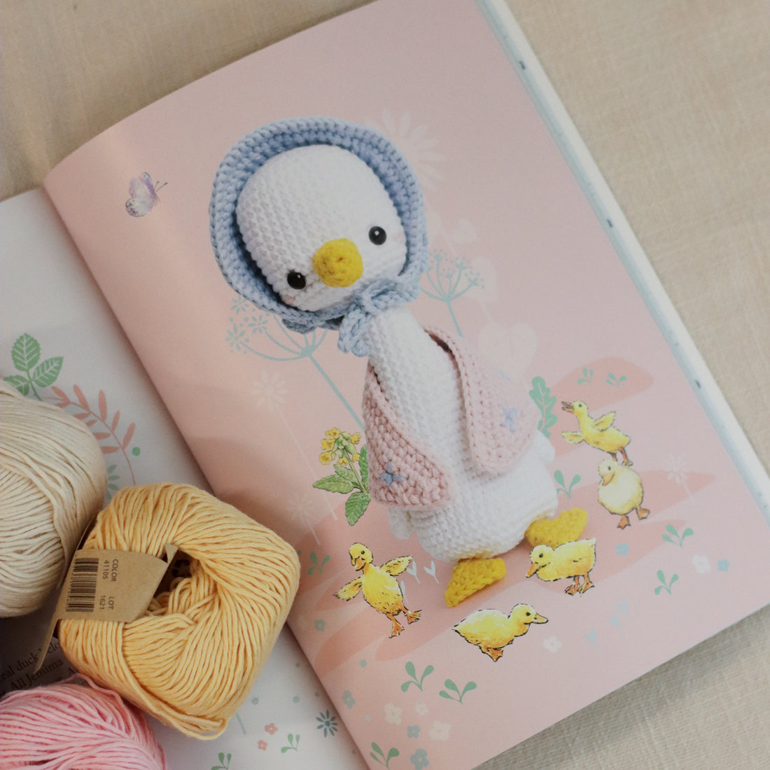 Jemima Puddleduck | Crochet Book + Supply Kit