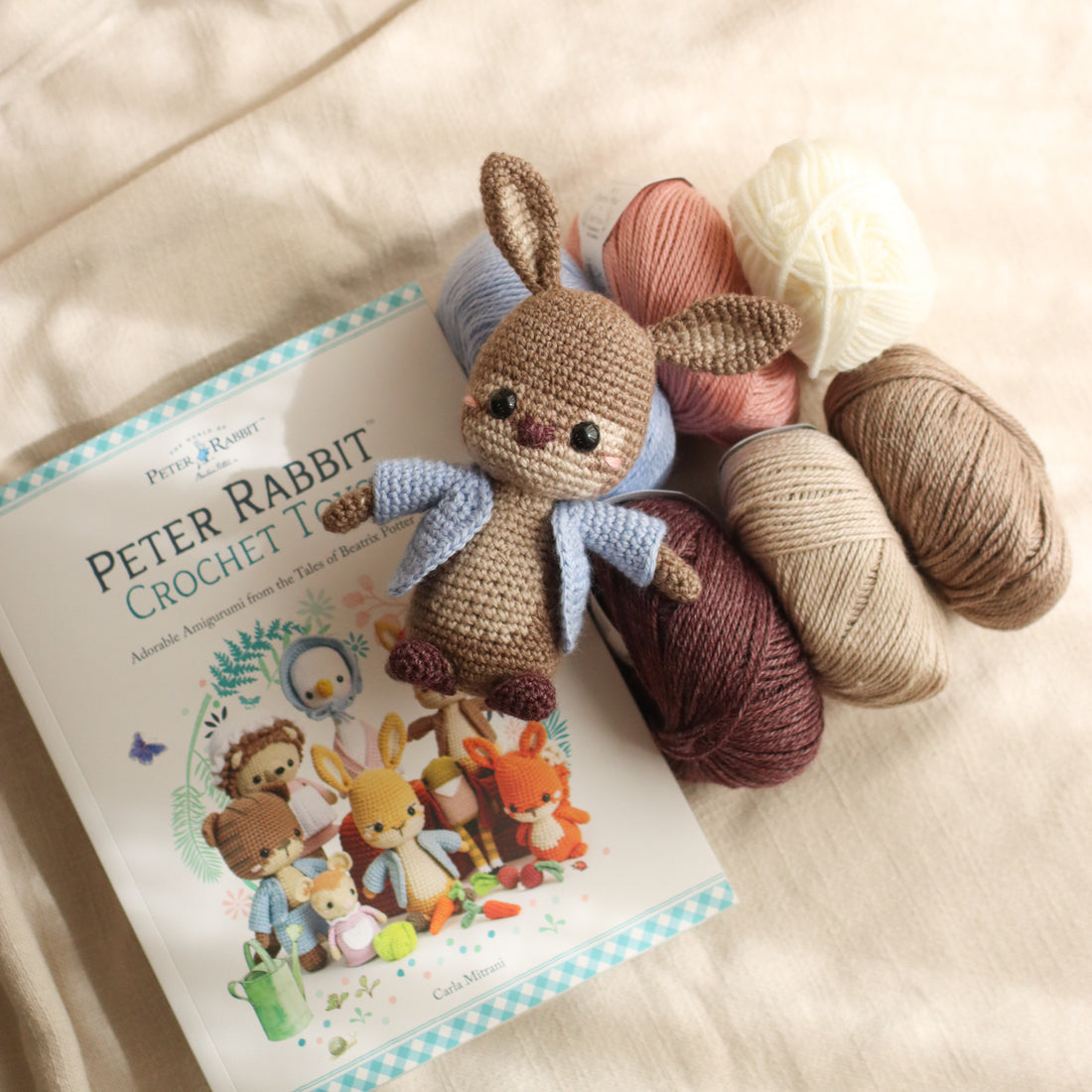 Peter Rabbit | Crochet Book + Supply Kit