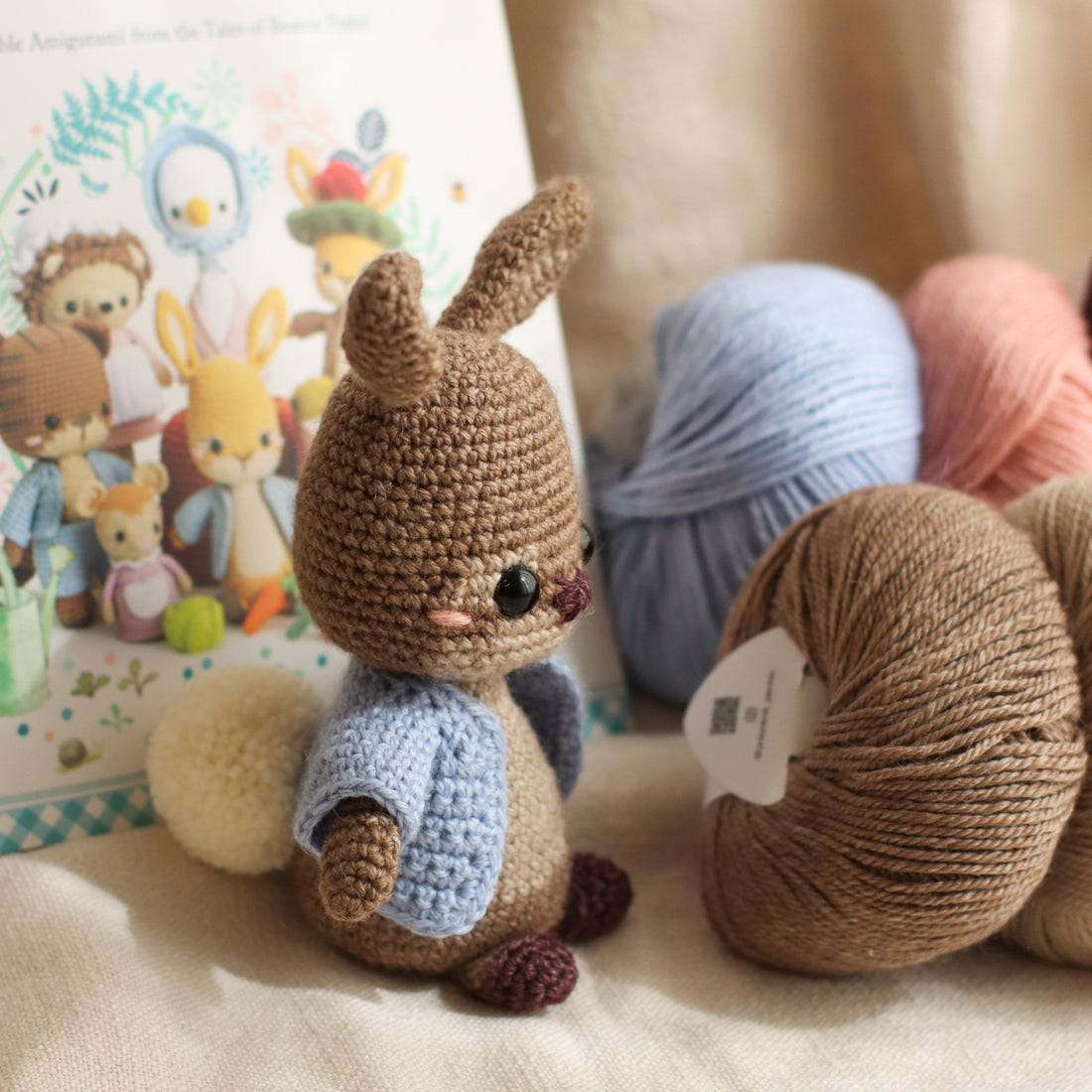Peter Rabbit | Crochet Book + Supply Kit