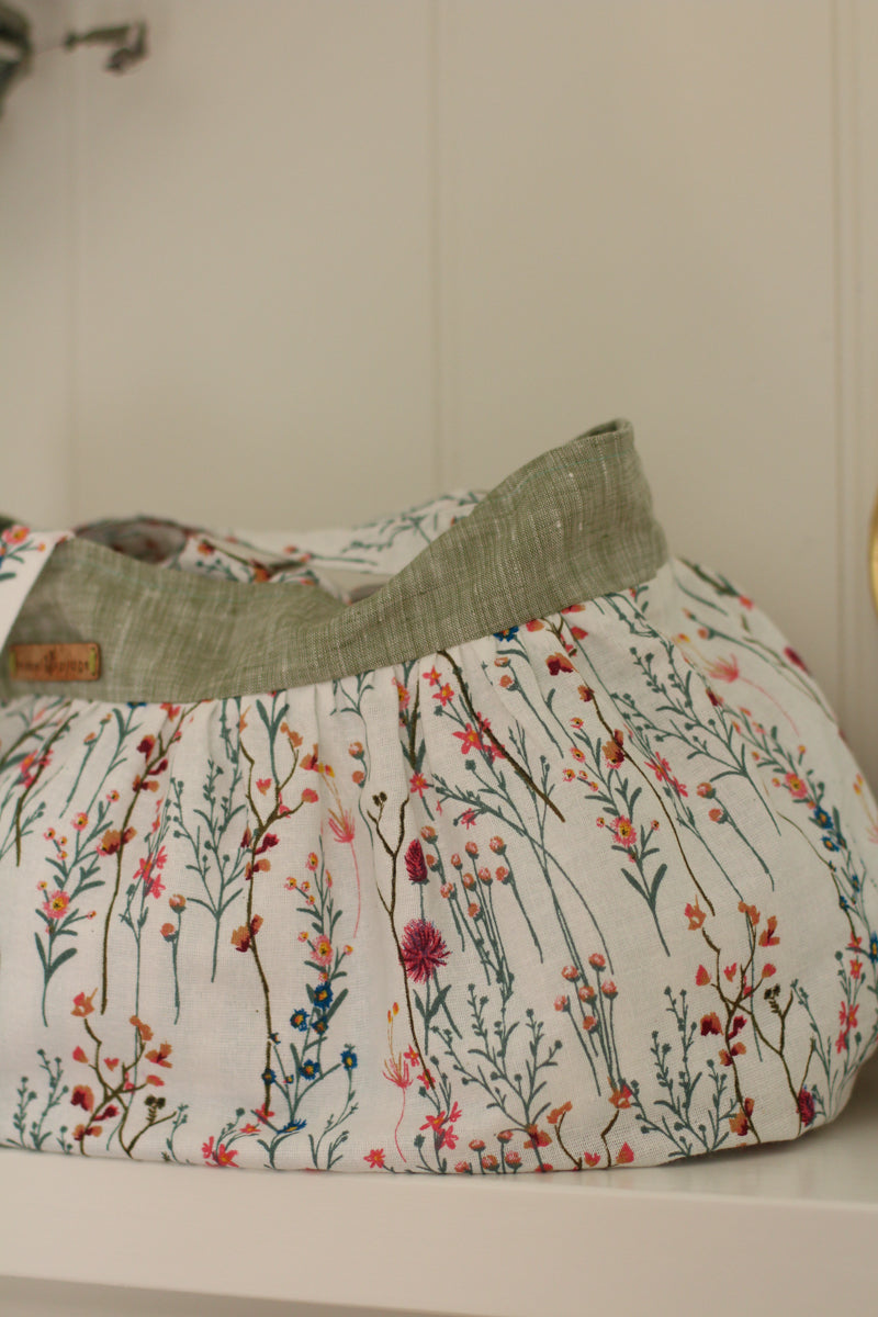 Sage Summer Garden | Large Project Bag