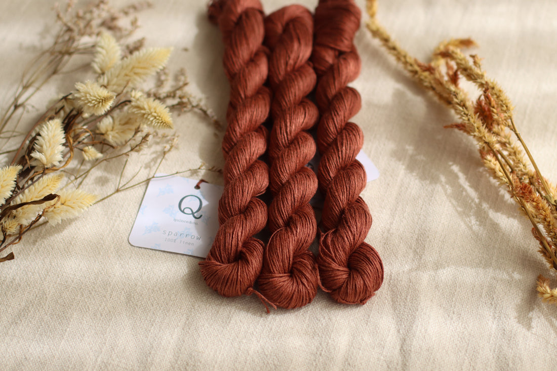 Sparrow Organic Linen | 4ply/Fingering
