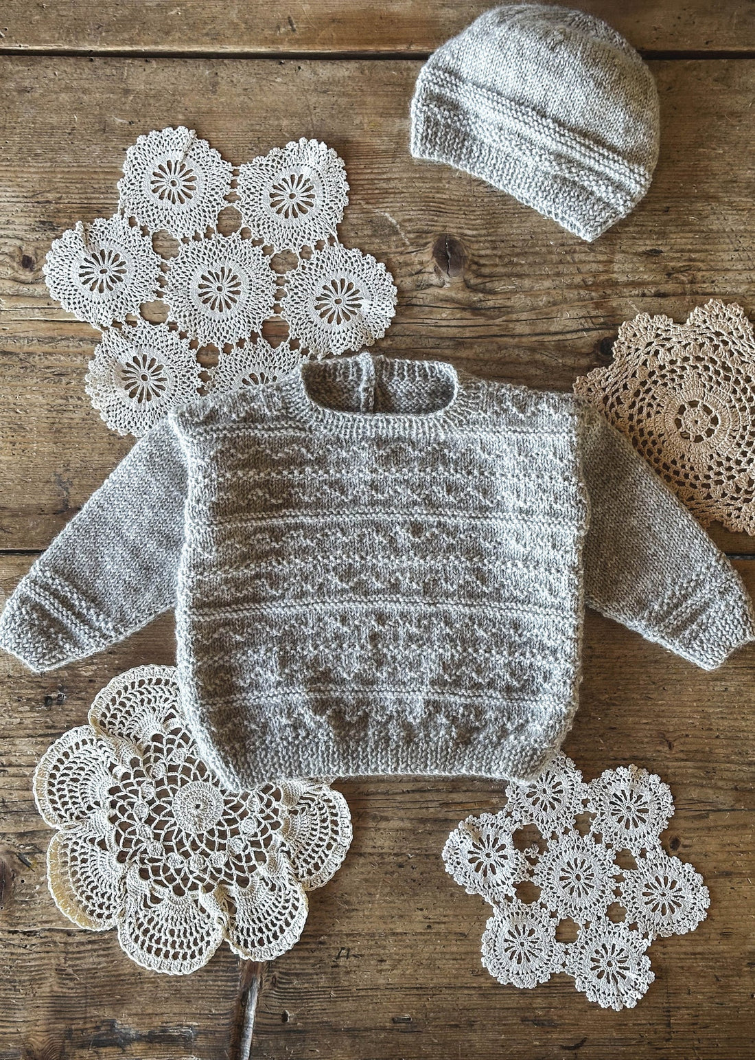 Raine Sweater and Hat by Lisa F Design | Printed Pattern
