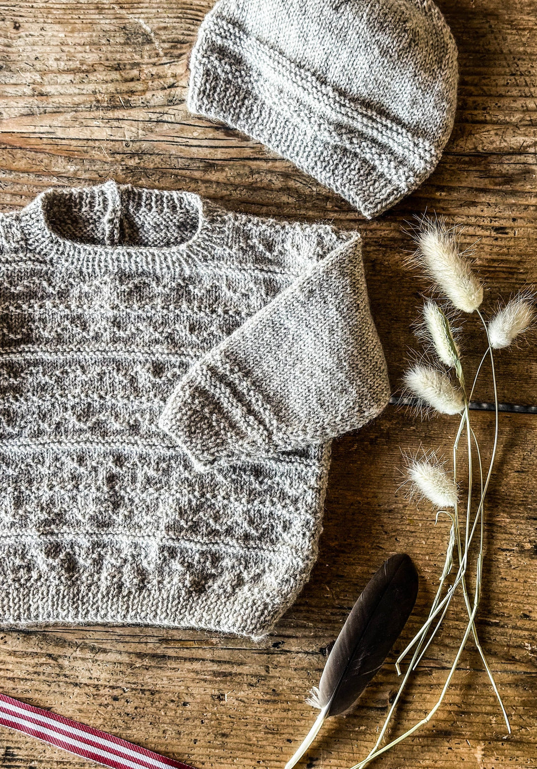 Raine Sweater and Hat by Lisa F Design | Printed Pattern