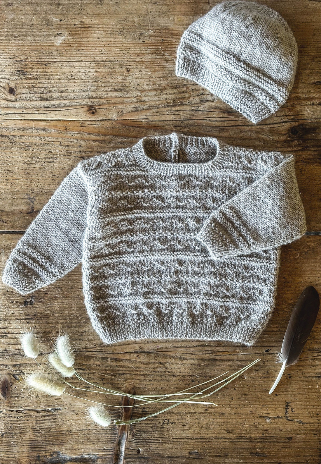 Raine Sweater and Hat by Lisa F Design | Printed Pattern