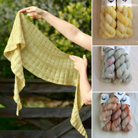 Rattan | Hand Dyed Shawl Kit