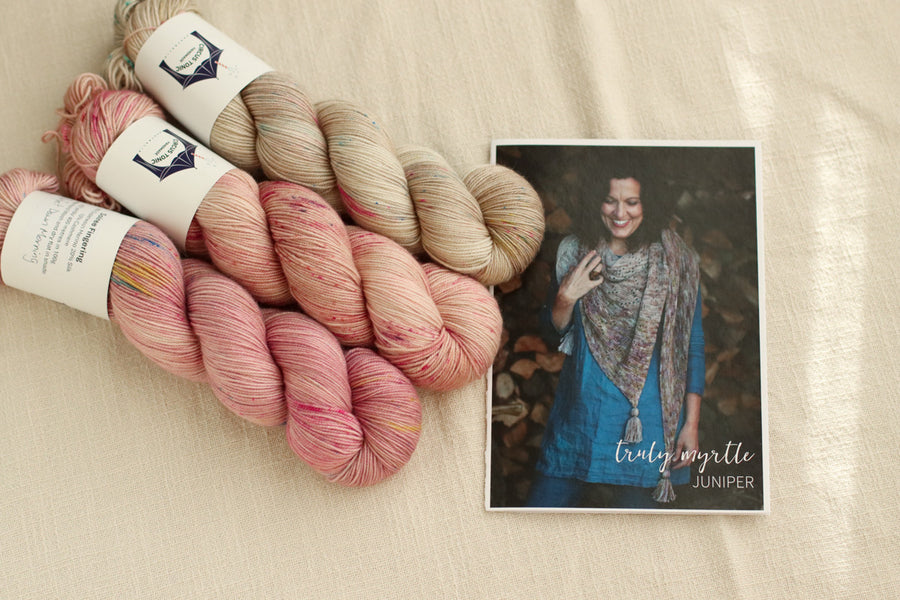 Juniper Shawl by Libby Jonson | Knitting Kit