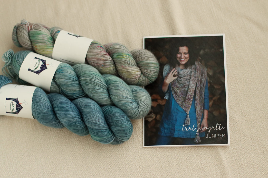 Juniper Shawl by Libby Jonson | Knitting Kit