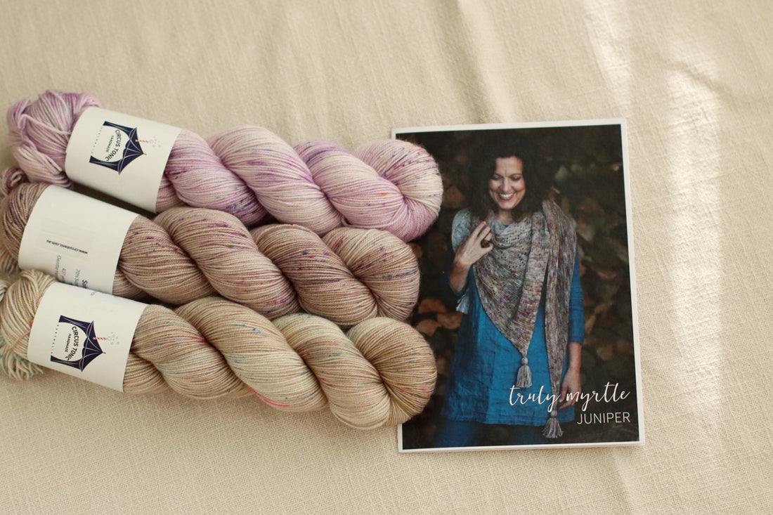 Juniper Shawl by Libby Jonson | Knitting Kit