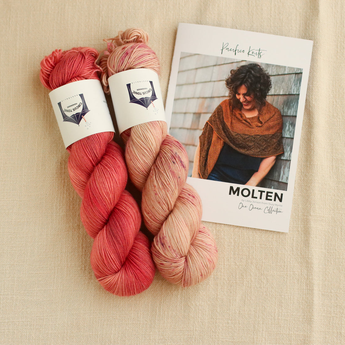 Molten Shawl by Libby Jonson | Knitting Kit