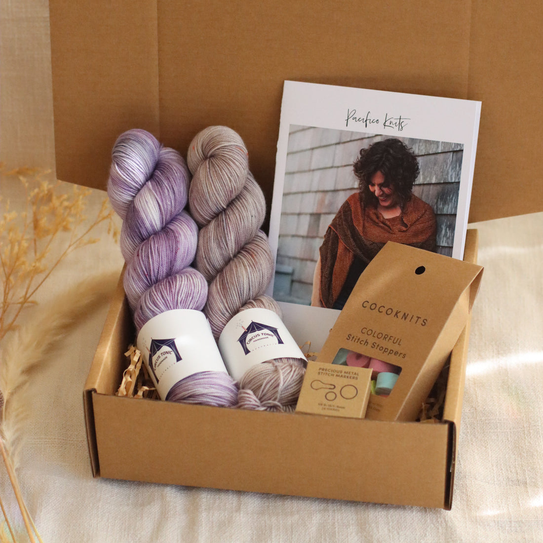 Molten Shawl Gift Set | Knitting Kit