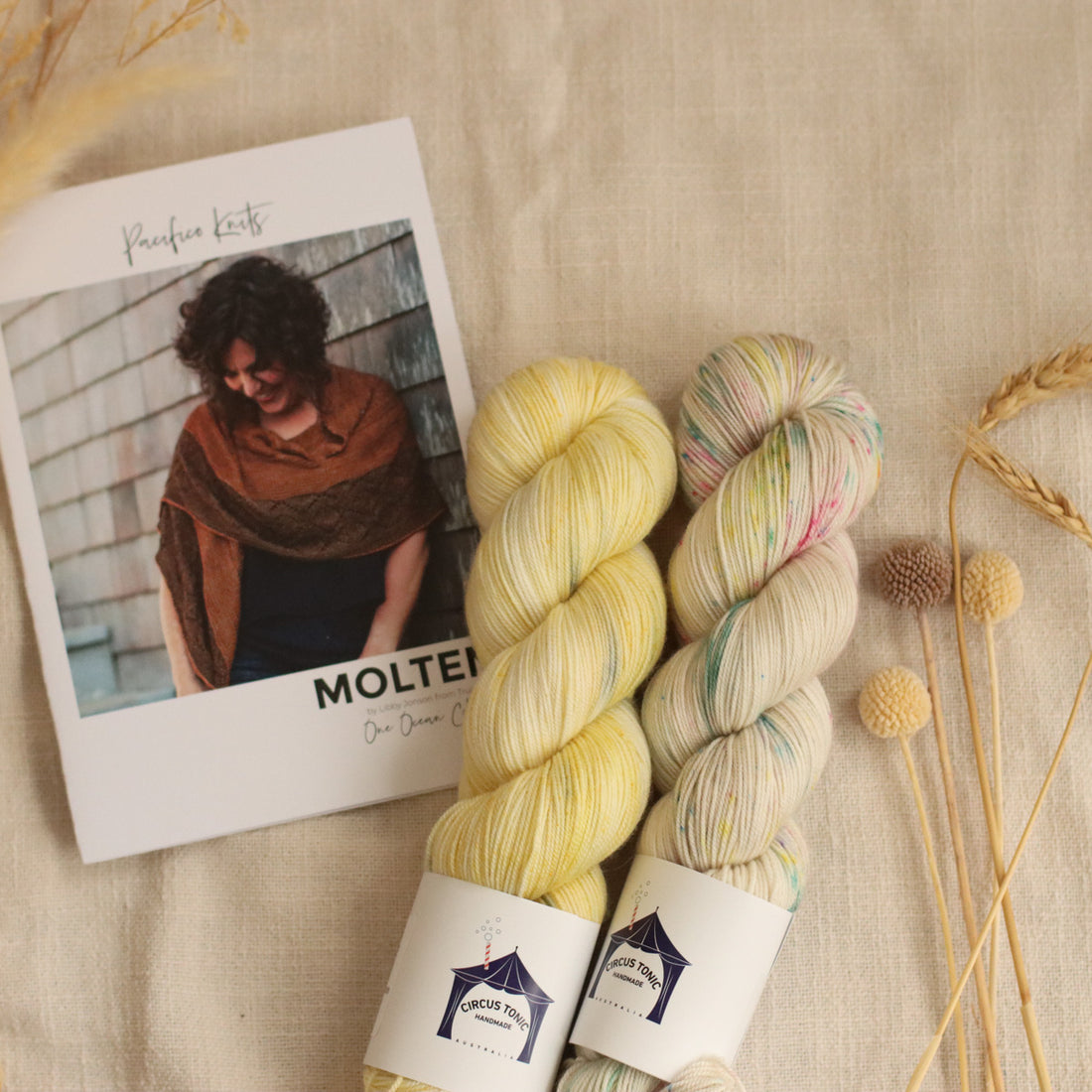 Molten Shawl by Libby Jonson | Knitting Kit